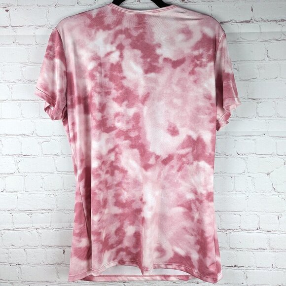 32 Degrees Light Rose Pink & White Tie Dye T-Shirt - XL - Picture 4 of 5